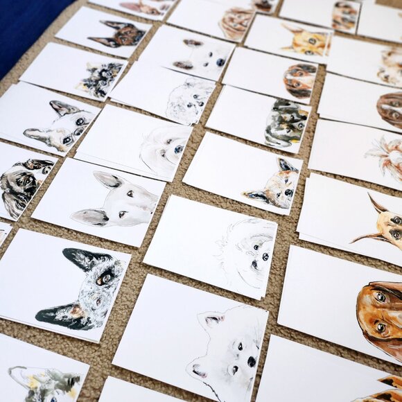 Maine Coon Cat Watercolor Art Print - Picture 2 of 4